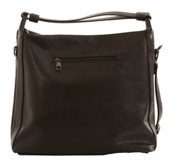 Alive With Style 'Lara' Shoulder/Cross Body Bag by Sassy Duck in Black