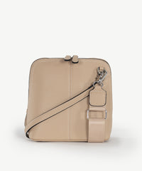 Alive With Style 'Bianca' Cross Body Bag by Sassy Duck in Biscuit-White-Pink-Aqua-Olive-Black-Lavender-Navy25-Black25-Tan25