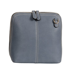 Alive With Style 'Bianca' Cross Body Bag by Sassy Duck in Aqua-Violet-Pearl-Denim-Olive-Black-Lavender-Navy25-Black25-Tan25