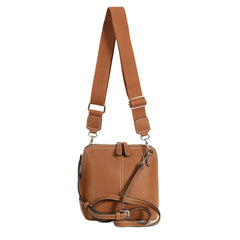 Alive With Style 'Bianca' Cross Body Bag by Sassy Duck in Aqua-Violet-Pearl-Denim-Olive-Black-Lavender-Navy25-Black25-Tan25