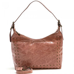 Alive With Style 'Riviera' Italian Leather Shoulder Bag/Cross Body Bag in Jade-Lime-Blue-Beige-Emerald-Taupe-White-Brown-Yellow-Black-Salmon-Red-Dark Taupe