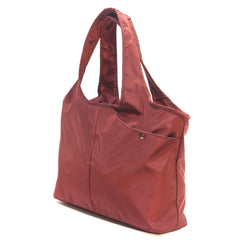 Alive With Style 'Francine' Nylon Tote by Sassy Duck in Black-Red-Navy-Purple