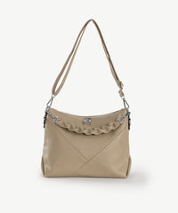Alive With Style 'Valencia' Shoulder/Cross Body Bag by Sassy Duck in Tan-Beige-Grey