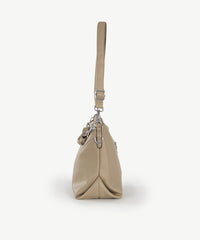 Alive With Style 'Valencia' Shoulder/Cross Body Bag by Sassy Duck in Tan-Beige-Grey