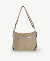Alive With Style 'Valencia' Shoulder/Cross Body Bag by Sassy Duck in Tan-Beige-Grey