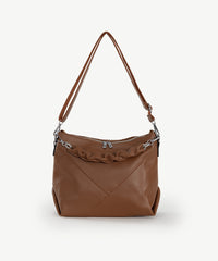 Alive With Style 'Valencia' Shoulder/Cross Body Bag by Sassy Duck in Tan-Beige-Grey