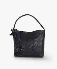 Alive With Style 'Tosca' Shoulder/Handbag/Tote by Sassy Duck in White-Black-Pink
