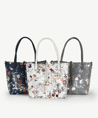 Alive With Style 'Floral Gigi' by Sassy Duck in Black-White-Grey