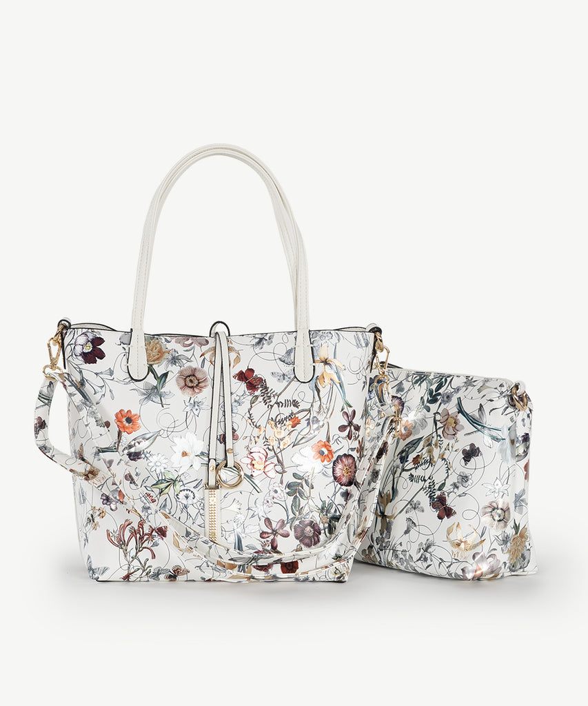 Alive With Style 'Floral Gigi' by Sassy Duck in Black-White-Grey