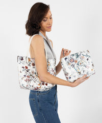 Alive With Style 'Floral Gigi' by Sassy Duck in Black-White-Grey
