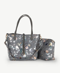 Alive With Style 'Floral Gigi' by Sassy Duck in Black-White-Grey