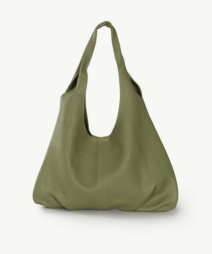 Alive With Style 'Berkley' Shoulder Bag by Sassy Duck in Green-White-Tan