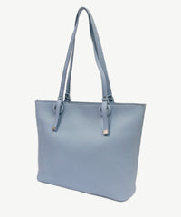 Alive With Style 'April' Shoulder Bag/Tote by Sassy Duck in Blue-Tan-Beige