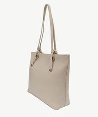 Alive With Style 'April' Shoulder Bag/Tote by Sassy Duck in Blue-Tan-Beige