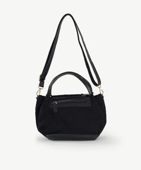 Alive With Style 'Wild Rose' Tote/Handbag/Shoulder Bag and Cross Body Bag by Sassy Duck in Black/White