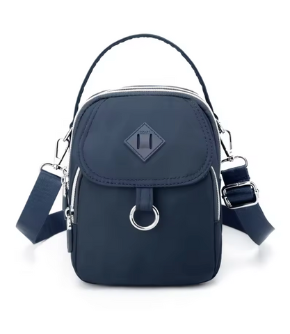 Alive With Style 'Chi Chi' Shoulder/Cross Body Bag by Sassy Duck in Black-Red-Navy-Light Blue