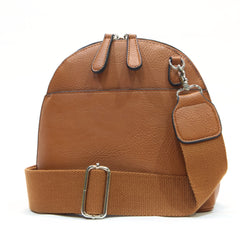 Alive With Style 'Audrey' Shoulder/Cross Body Bag by Sassy Duck in Eggplant-OxfordBlue-Saddle Tan-Smoke Grey-Black
