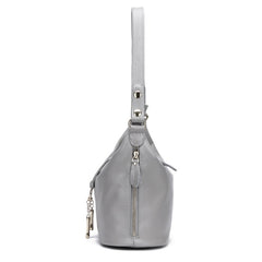Alive With Style 'Evie' Leather Shoulder/Cross Body Bag in Black-White-Navy-Grey-Cream