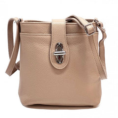 Alive With Style 'Micol' Italian Leather Shoulder/Cross Body Bag in Light Blue-Navy-Red-Cream-Yellow-Black-Jade-Green-Fuschia-Taupe/Black-Tan-Emerald-White-Nude-Light Taupe-Avocado-Brown-Cream/Taupe-Taupe/Brown-Wine-Cobalt-Dark Taupe-Mint-Purple