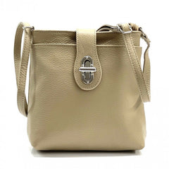 Alive With Style 'Micol' Italian Leather Shoulder/Cross Body Bag in Light Blue-Navy-Red-Cream-Yellow-Black-Jade-Green-Fuschia-Taupe/Black-Tan-Emerald-White-Nude-Light Taupe-Avocado-Brown-Cream/Taupe-Taupe/Brown-Wine-Cobalt-Dark Taupe-Mint-Purple