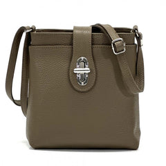 Alive With Style 'Micol' Italian Leather Shoulder/Cross Body Bag in Light Blue-Navy-Red-Cream-Yellow-Black-Jade-Green-Fuschia-Taupe/Black-Tan-Emerald-White-Nude-Light Taupe-Avocado-Brown-Cream/Taupe-Taupe/Brown-Wine-Cobalt-Dark Taupe-Mint-Purple