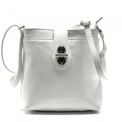 Alive With Style 'Micol' Italian Leather Shoulder/Cross Body Bag in Light Blue-Navy-Red-Cream-Yellow-Black-Jade-Green-Fuschia-Taupe/Black-Tan-Emerald-White-Nude-Light Taupe-Avocado-Brown-Cream/Taupe-Taupe/Brown-Wine-Cobalt-Dark Taupe-Mint-Purple