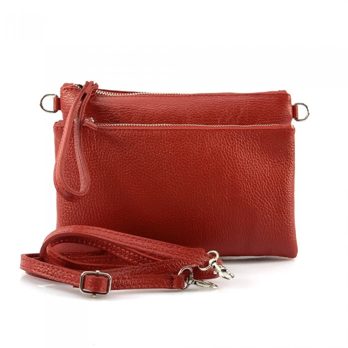Alive With Style Sara Leather Shoulder Cross Body Bag Wristlet
