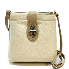Alive With Style 'Micol' Italian Leather Shoulder/Cross Body Bag in Light Blue-Navy-Red-Cream-Yellow-Black-Jade-Green-Fuschia-Taupe/Black-Tan-Emerald-White-Nude-Light Taupe-Avocado-Brown-Cream/Taupe-Taupe/Brown-Wine-Cobalt-Dark Taupe-Mint-Purple