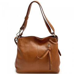 Alive With Style 'Melie' Italian Leather Shoulder/Cross Body Bag in Beige/Blk-Orange/Blk-Cream/Tan-Cream-White/Blk-White-Cream/Taupe-Navy/Tan-Blue-LtBlue/Navy-Tan-Pink-Yellow-Grey-Black-DkBlue-Nude-DustyPink-Red-Taupe-Tan-Green-Purple-RedBlack