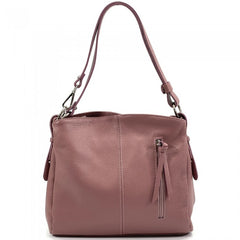 Alive With Style 'Melie' Italian Leather Shoulder/Cross Body Bag in Beige/Blk-Orange/Blk-Cream/Tan-Cream-White/Blk-White-Cream/Taupe-Navy/Tan-Blue-LtBlue/Navy-Tan-Pink-Yellow-Grey-Black-DkBlue-Nude-DustyPink-Red-Taupe-Tan-Green-Purple-RedBlack