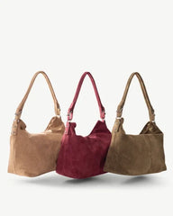 Alive With Style 'Tegan' Shoulder/Cross Body Bag by Sassy Duck in Olive-Latte-Burgundy