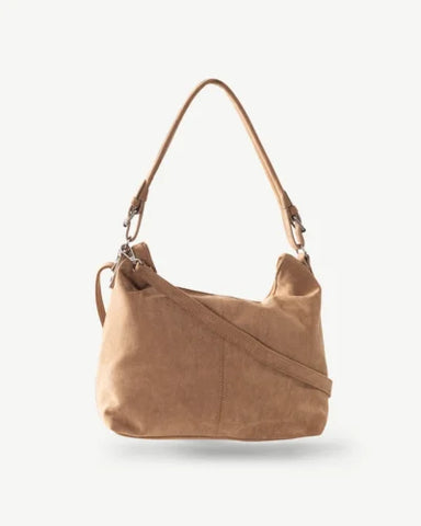 Alive With Style 'Tegan' Shoulder/Cross Body Bag by Sassy Duck in Olive-Latte-Burgundy