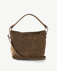 Alive With Style 'Tegan' Shoulder/Cross Body Bag by Sassy Duck in Olive-Latte-Burgundy
