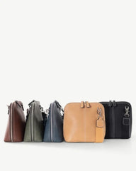 Alive With Style ‘Bianca’ Cross Body/Shoulder Bag by Sassy Duck in Olive-Latte-Black-Chocolate-Denim