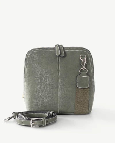 Alive With Style ‘Bianca’ Cross Body/Shoulder Bag by Sassy Duck in Olive-Latte-Black-Chocolate-Denim