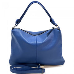 Alive With Style 'Lunaria' Italian Leather Handbag/Shoulder Bag/Cross Body Bag in Yellow-Lavender-Jacaranda-Green-Navy-LtTaupe-Red-Cobalt-Cream-White-Orange-Wine-Fuchsia-Animal-Brown-Black-Bronze-Petrol-Pink-DrkRed-LtGreen-DrkGreen-Purple-Tan-Grey-IceBlue
