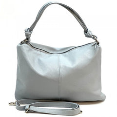 Alive With Style 'Lunaria' Italian Leather Handbag/Shoulder Bag/Cross Body Bag in Yellow-Lavender-Jacaranda-Green-Navy-LtTaupe-Red-Cobalt-Cream-White-Orange-Wine-Fuchsia-Animal-Brown-Black-Bronze-Petrol-Pink-DrkRed-LtGreen-DrkGreen-Purple-Tan-Grey-IceBlue