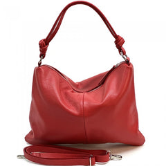 Alive With Style 'Lunaria' Italian Leather Handbag/Shoulder Bag/Cross Body Bag in Yellow-Lavender-Jacaranda-Green-Navy-LtTaupe-Red-Cobalt-Cream-White-Orange-Wine-Fuchsia-Animal-Brown-Black-Bronze-Petrol-Pink-DrkRed-LtGreen-DrkGreen-Purple-Tan-Grey-IceBlue