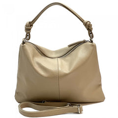 Alive With Style 'Lunaria' Italian Leather Handbag/Shoulder Bag/Cross Body Bag in Yellow-Lavender-Jacaranda-Green-Navy-LtTaupe-Red-Cobalt-Cream-White-Orange-Wine-Fuchsia-Animal-Brown-Black-Bronze-Petrol-Pink-DrkRed-LtGreen-DrkGreen-Purple-Tan-Grey-IceBlue