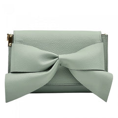 Alive With Style 'Liorenza' Italian Leather Clutch/Shoulder Bag in Pink-Cream-White-Blue-Navy-IceBlue-SoftOrange-Tan-Black-Taupe-Red-Beige-Sage-Green-Fuschia-Brown-Wine-Pewter-Olive-Purple-Orange