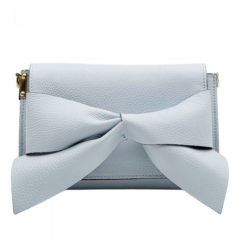 Alive With Style 'Liorenza' Italian Leather Clutch/Shoulder Bag in Pink-Cream-White-Blue-Navy-IceBlue-SoftOrange-Tan-Black-Taupe-Red-Beige-Sage-Green-Fuschia-Brown-Wine-Pewter-Olive-Purple-Orange