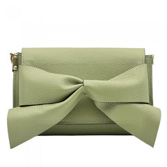 Alive With Style 'Liorenza' Italian Leather Clutch/Shoulder Bag in Pink-Cream-White-Blue-Navy-IceBlue-SoftOrange-Tan-Black-Taupe-Red-Beige-Sage-Green-Fuschia-Brown-Wine-Pewter-Olive-Purple-Orange