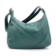 Alive With Style 'Giada' Leather Shoulder/Cross Body Bag in Wine-Black-Grey-Pink-Fuchsia-Light Taupe-Cream-Light Pink-Tan-Blue-Brown-Cobalt-White-Yellow-Mushroom-Orange-Dark Blue-Purple-Taupe
