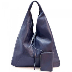 Alive With Style 'Vincenza' Leather Shoulder Bag in Watermelon-Cream-Cobalt-Jacaranda-Yellow-Black-Jade-Olive-Light Blue-Purple-Taupe-Navy-Tan-Dark Grey-Light Grey-Gold-Cream/Tan-Pink-Silver-DkRed-Lilic-Bge-Fuchsia-Orange-Green-White