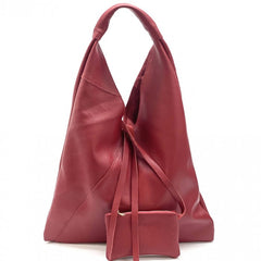 Alive With Style 'Vincenza' Leather Shoulder Bag in Watermelon-Cream-Cobalt-Jacaranda-Yellow-Black-Jade-Olive-Light Blue-Purple-Taupe-Navy-Tan-Dark Grey-Light Grey-Gold-Cream/Tan-Pink-Silver-DkRed-Lilic-Bge-Fuchsia-Orange-Green-White