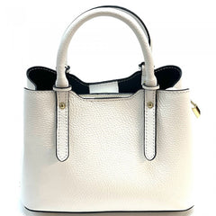 Alive With Style 'Giuseppina' Italian Leather Handbag/Shoulder Bag in Ice Blue-Navy-Red-White-Sage-Taupe-Black-Nude-Cream-Fuchsia
