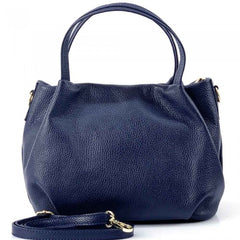 Alive With Style 'Sefora' Italian Leather Handbag in Yellow-Black-Lavender-DkRed-Purple-Camel-Jade-Red-Fuschia-Grey-Salmon-Turquoise-LgtGreen-Silver-Gold-Bronze-White-DkGreen-Rose-Cream-Navy-Sage-Olive-Blue-Orange-SkyBlue-DkGrey-Bordeaux-DkBrown-Taupe