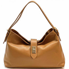 Alive With Style 'Carmina' Italian Leather Shoulder/Cross Body Bag in Tan-Navy-Ice Blue-Black-Ginger-Cream-Pink-Taupe-White-Sage