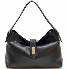 Alive With Style 'Carmina' Italian Leather Shoulder/Cross Body Bag in Tan-Navy-Ice Blue-Black-Ginger-Cream-Pink-Taupe-White-Sage