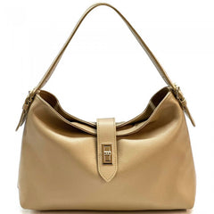 Alive With Style 'Carmina' Italian Leather Shoulder/Cross Body Bag in Tan-Navy-Ice Blue-Black-Ginger-Cream-Pink-Taupe-White-Sage